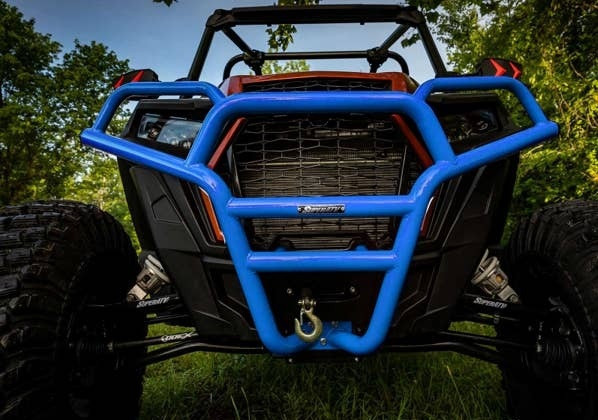 Polaris RZR XP Turbo Front Bumper and Brush Guard by SuperATV