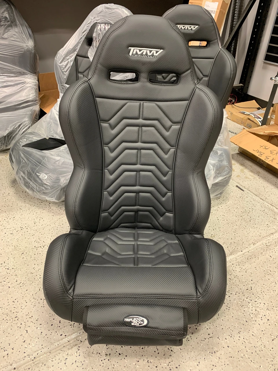 Polaris RZR Black Widow 2 Bucket Seats-Triple X by TMW Offroad ...
