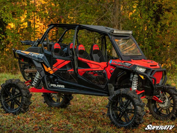 Polaris RZR Clear Lower Doors by SuperATV DOOR-P-RZRT-75