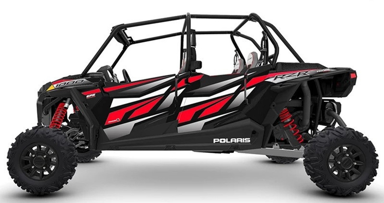 Polaris RZR XP 4 1000 / Turbo Black Pearl Traditional Door Graphic