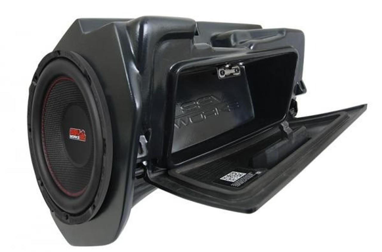 Polaris RZR Turbo S and XP1000 Glove Box Sub Box subwoofer enclosure by SSV  Works