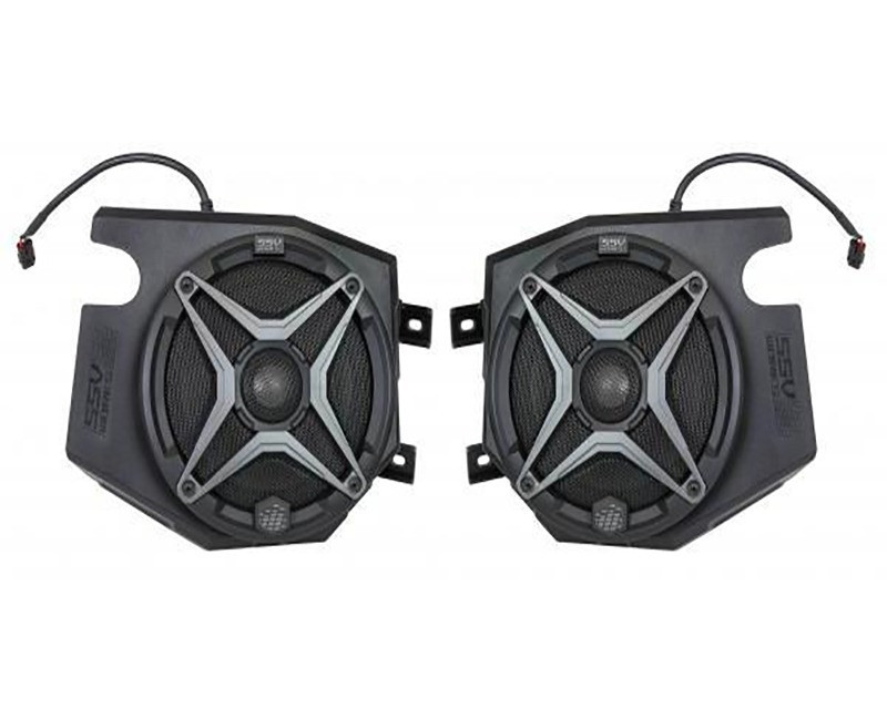 Polaris RZR Complete SSV Works 5-Speaker Plug-&-Play System with