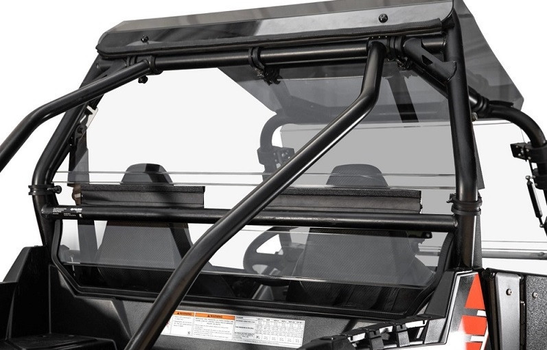 Polaris RZR 570 Rear Windshield by Super ATV RWS-P-RZR-001-76#AB-EPZ