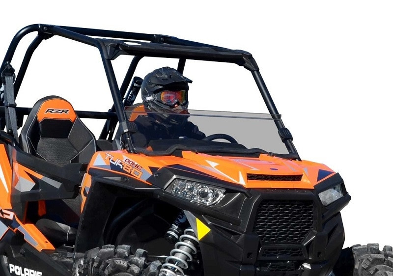 Polaris RZR Xp Turbo Half Windshield by Super ATV HWS-P-RZR-XPT