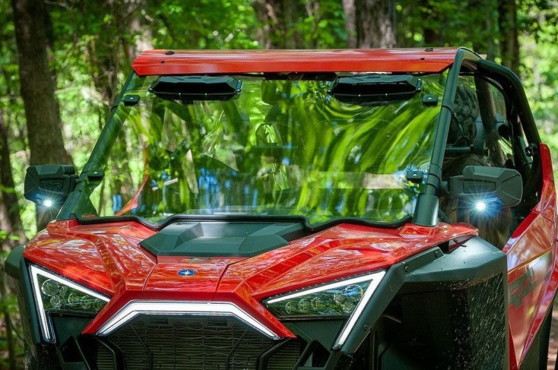 Polaris RZR Pro XP Hard Coated Polycarbonate Versa-Vent Windshield