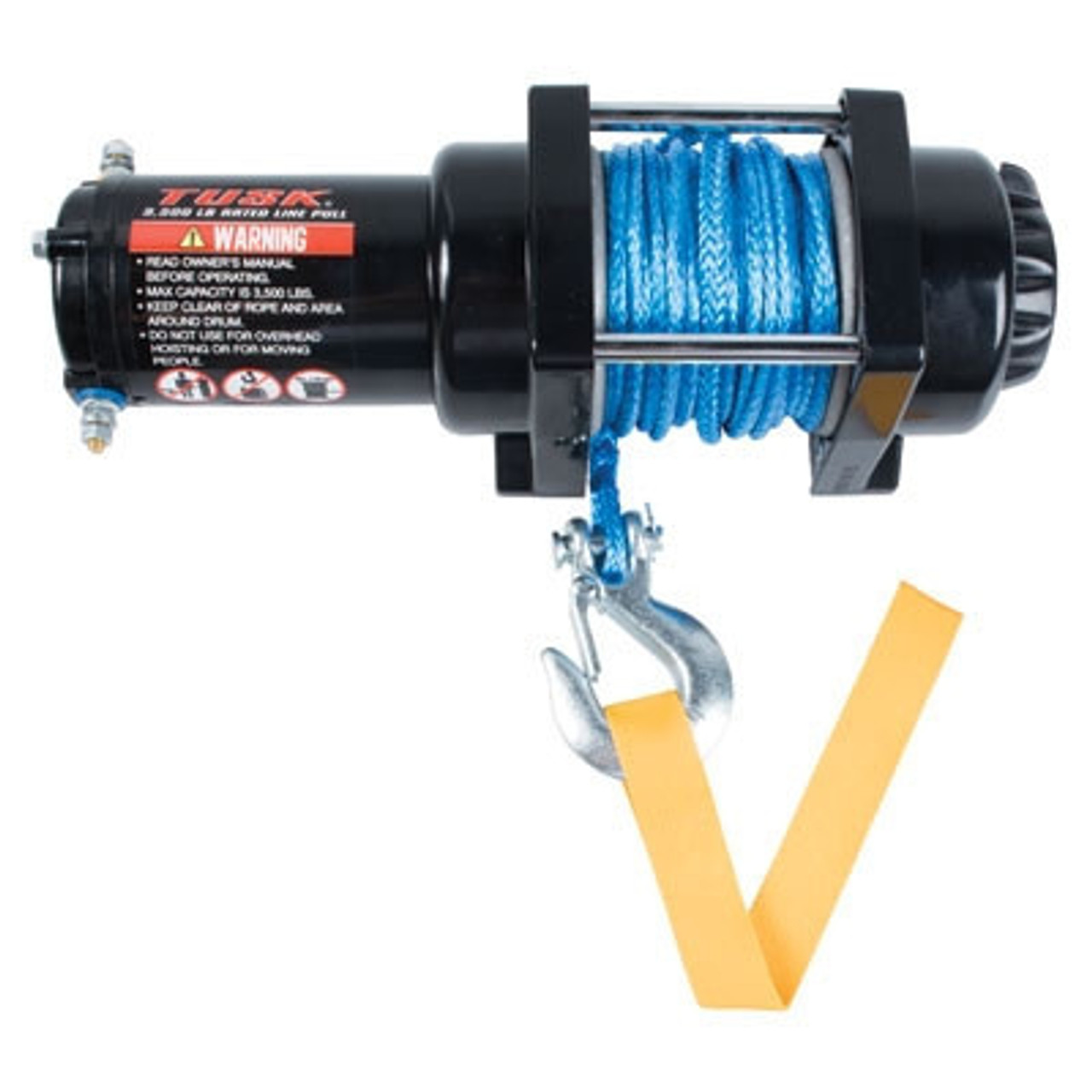 Polaris RZR 3500 lb Winch with Synthetic Rope by Tusk