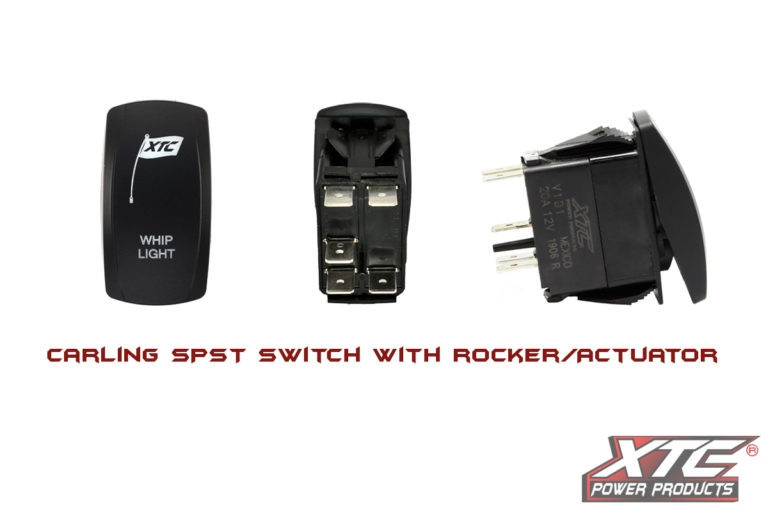Polaris RZR Whip Light Rocker Switch by XTC Power Products SW11