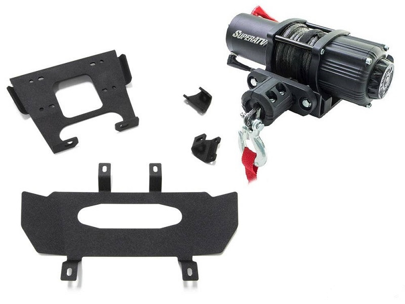 Polaris RZR Trail 900 Winch Mounting Plate by SuperATV - WM-P