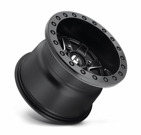 Polaris RZR 14 and 15 Inch Fuel Maverick D928 Matte Black Milled