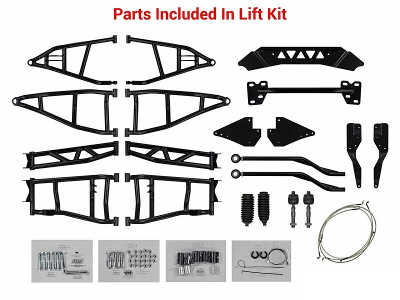 Polaris RZR Lift Kit by SuperATV SAT-LK-P-RZR900S-HC-SBJ-7-10-XX-EPRZR