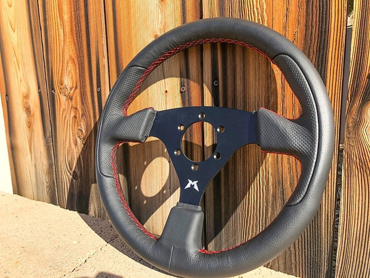 Polaris RZR Steering Wheel Leather by Madigan Motorsports MADSWLBX