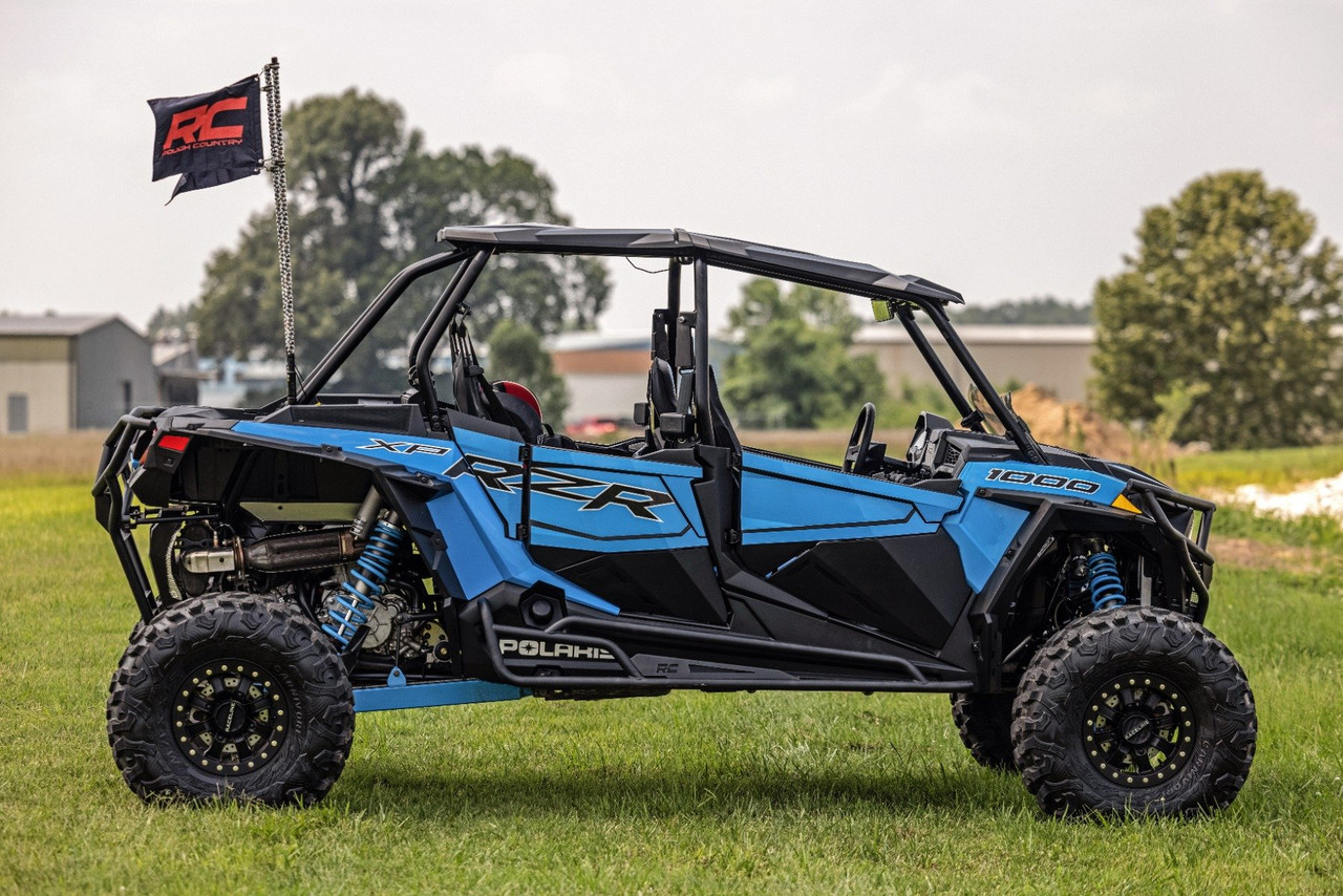 Polaris RZR XP 1000 Rear Tubular Bumper With Receiver Hitch by
