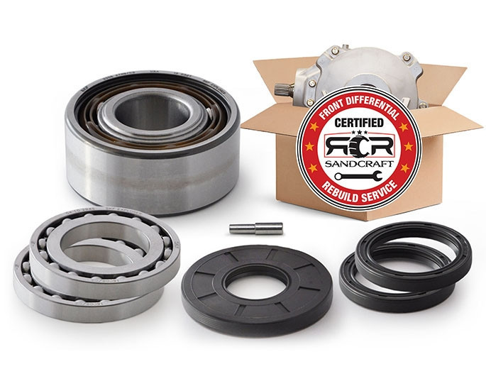 Polaris RZR 900 Front Differential Re-Build by SandCraft - C19140100
