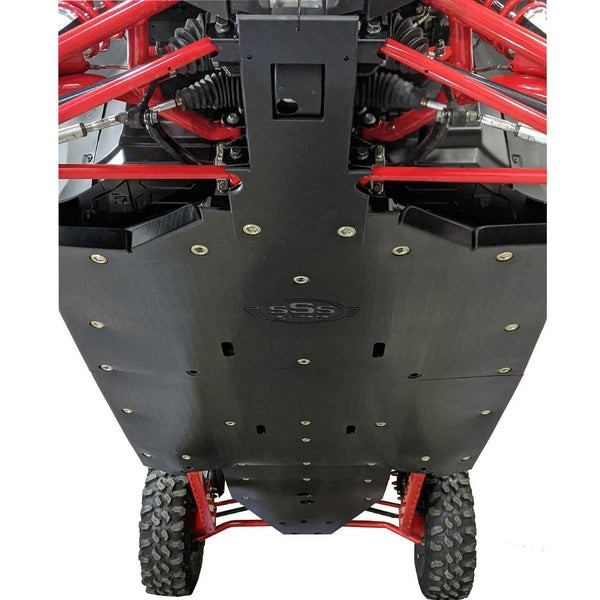 Polaris RZR Pro R 4 UHMW Skid Plate by SSS Offroad - RZRPROR4-SPLATE
