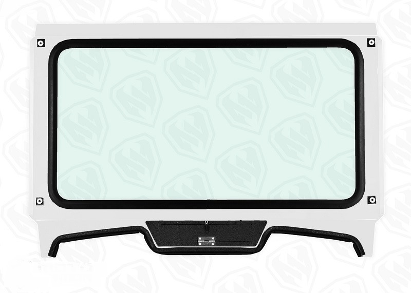 Polaris RZR Glass Windshield for CAGEWRX Super Shorty Cage by Moto