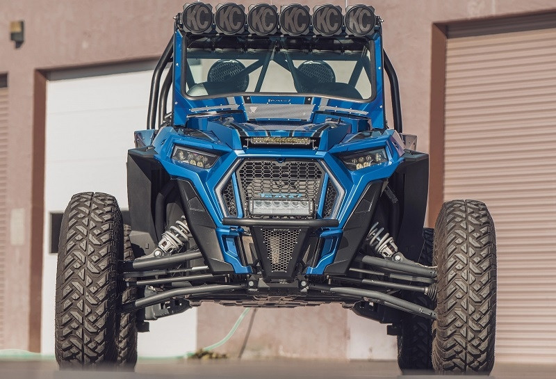 Polaris RZR Full Safety Glass Windshield by TMW Offroad - FSGW-EPRZR