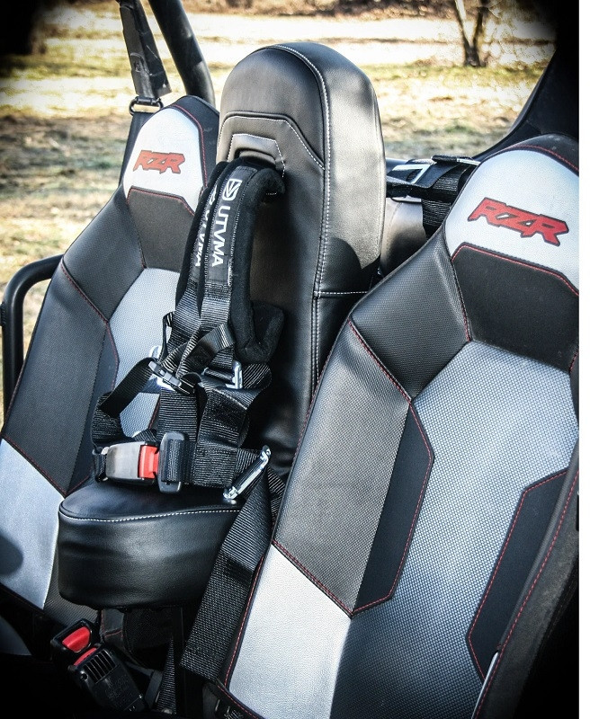 Orange Razor Seats Polaris RZR Set of Bump Seats by UTV Mountain - RZR4-Bump-Seats