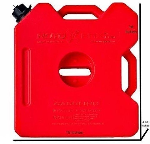 Polaris RZR 3 Gallon Gasoline by Rotopax - RX-3G-EPRZR