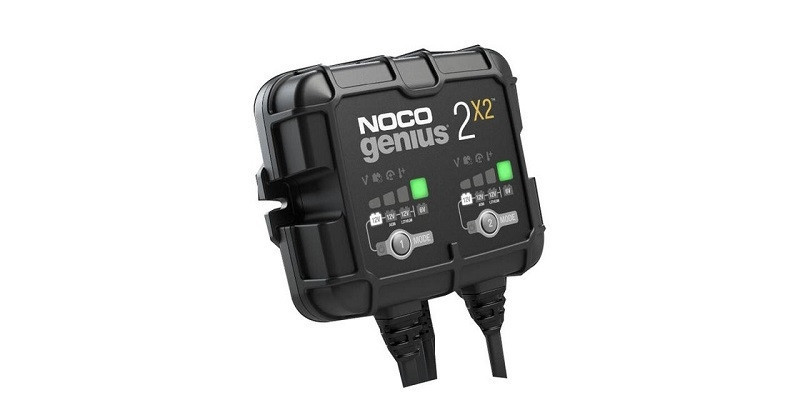 Polaris RZR 2x2 6V/12V 2-Bank 4-Amp Smart Battery Charger by Noco