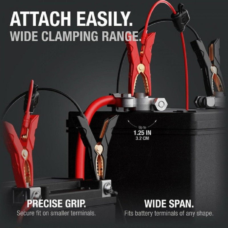 Polaris RZR X-Connect Micro Battery Clamps with M6 Eyelets by Noco