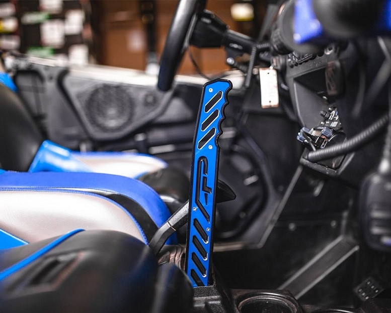 Polaris RZR Silver Hydraulic Handbrake by Agency Power - AP-RZR