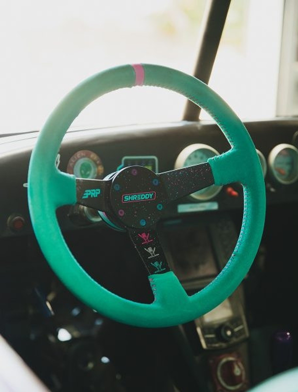 Polaris RZR Shreddy Splat Deep Dish Steering Wheel by PRP Seats