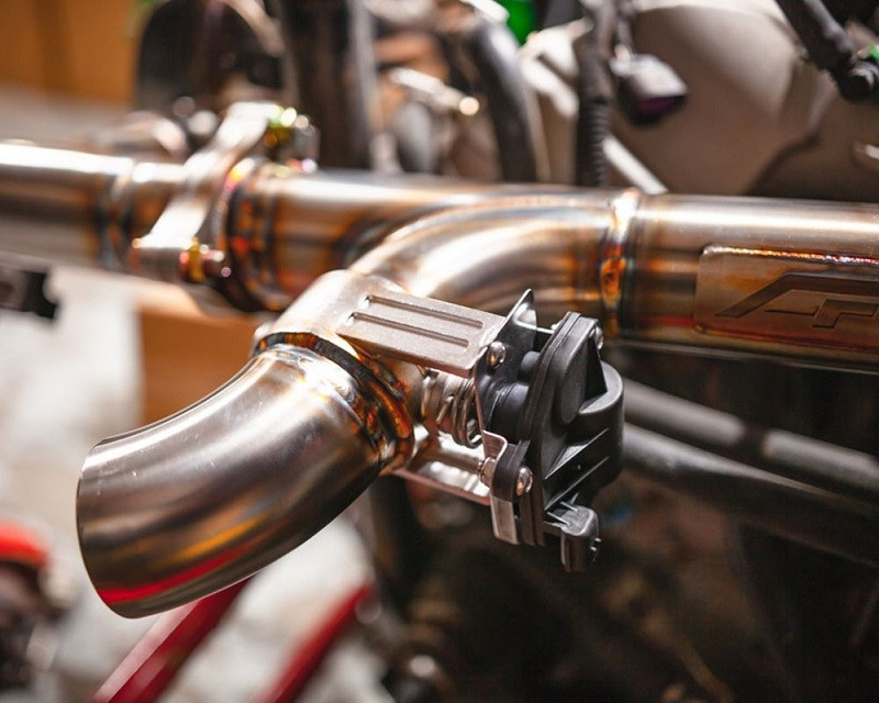 Polaris RZR XP Turbo Valvetronic Dump Race Pipe by Agency Power