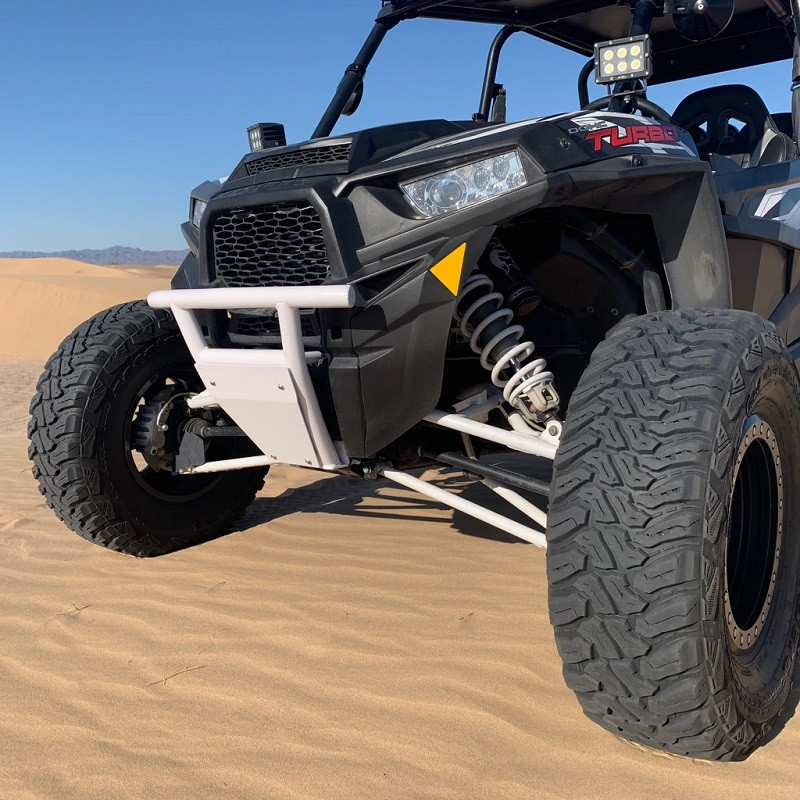 Polaris RZR White Sport Bumper by Aces Racing - RZR-Sport-White-Bumper