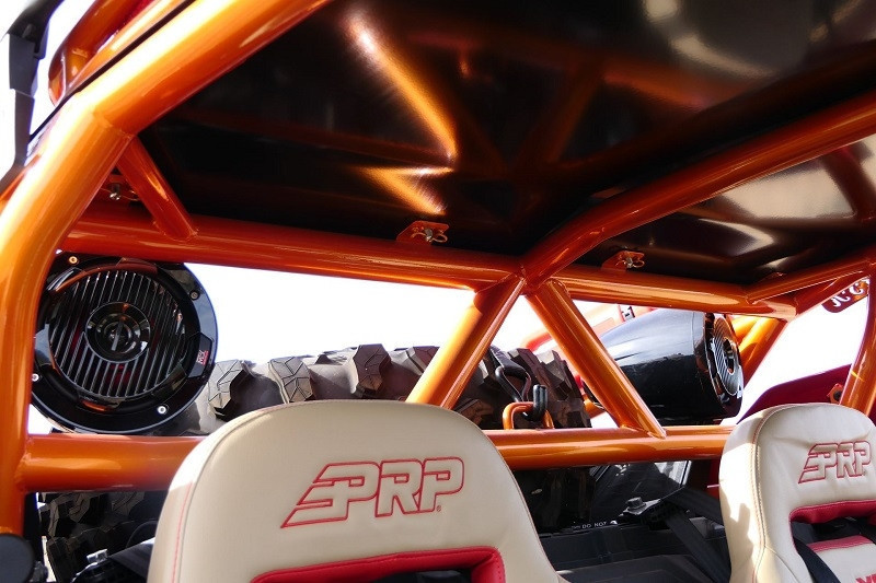Polaris RZR Pro XP add-on rear speaker kit for OEM audio systems