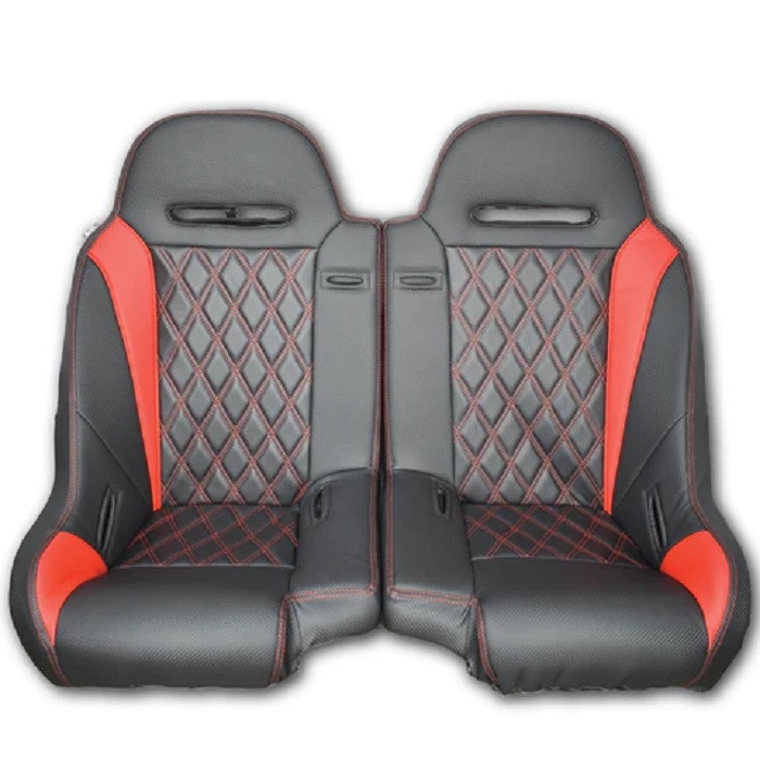 Polaris RZR XP PRO Rear Bench Seat by ACES Racing - 8049ProSplit-XX