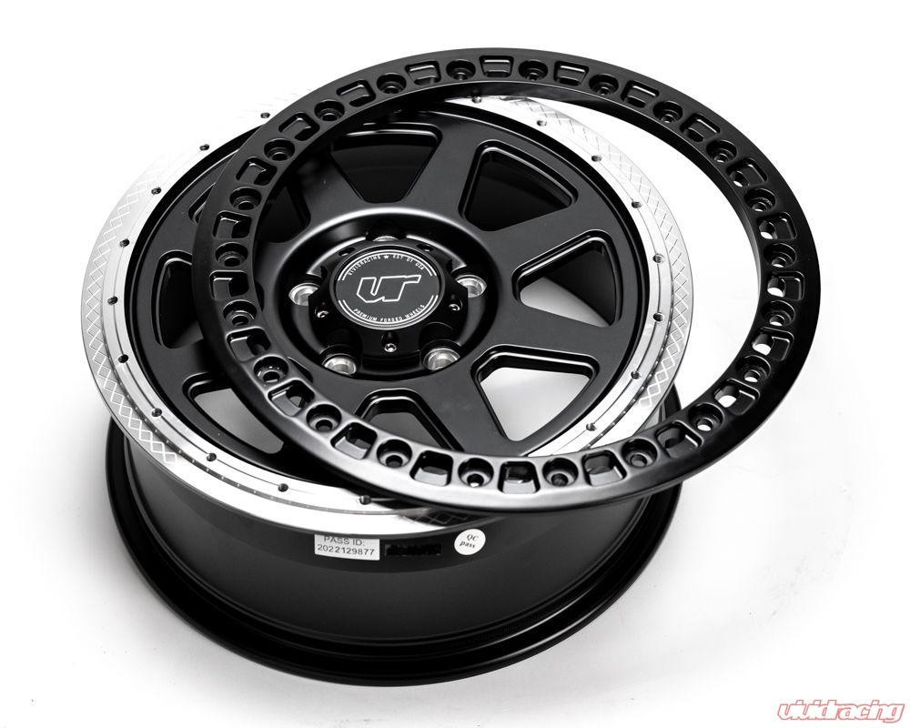 Polaris RZR Pro R D15 Wheel Package Beadlock 15x6 Matte Black by