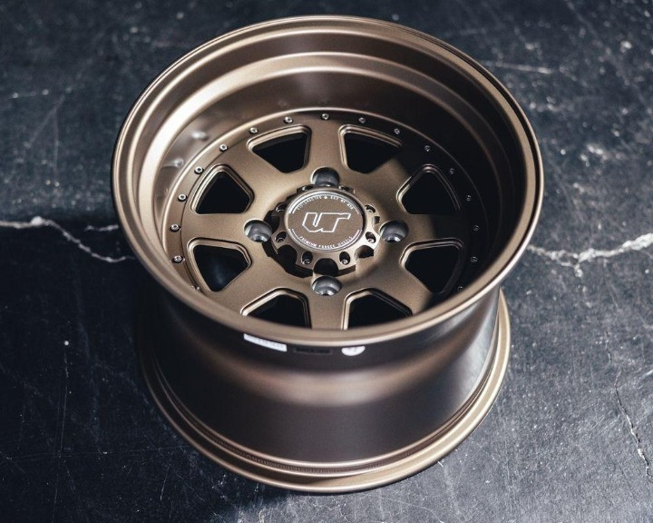 Polaris RZR VR Forged D15 Wheel Package Trail 15x7 Satin Bronze by