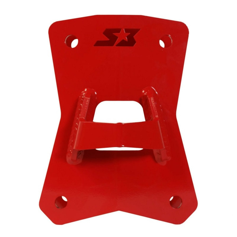 Polaris RZR Double Shear Radius Rod Pull Plate by S3 Power Sports