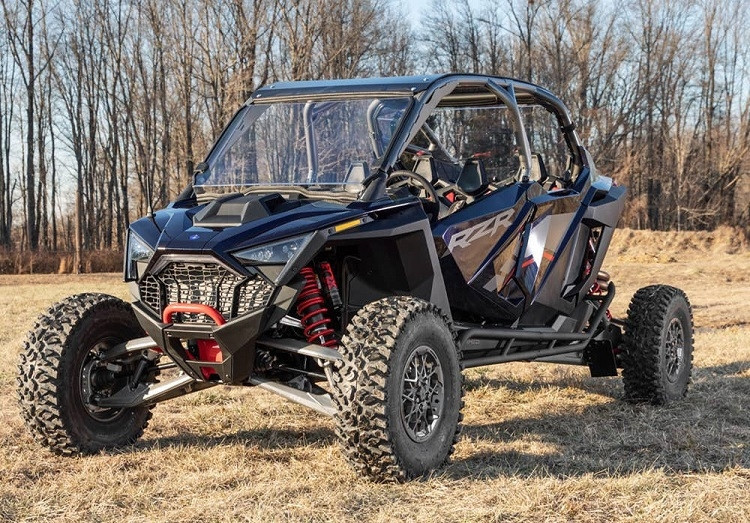 Polaris RZR Turbo R 4 Rock Slider Nerf Bars by SuperATV NBPPROXP400TR