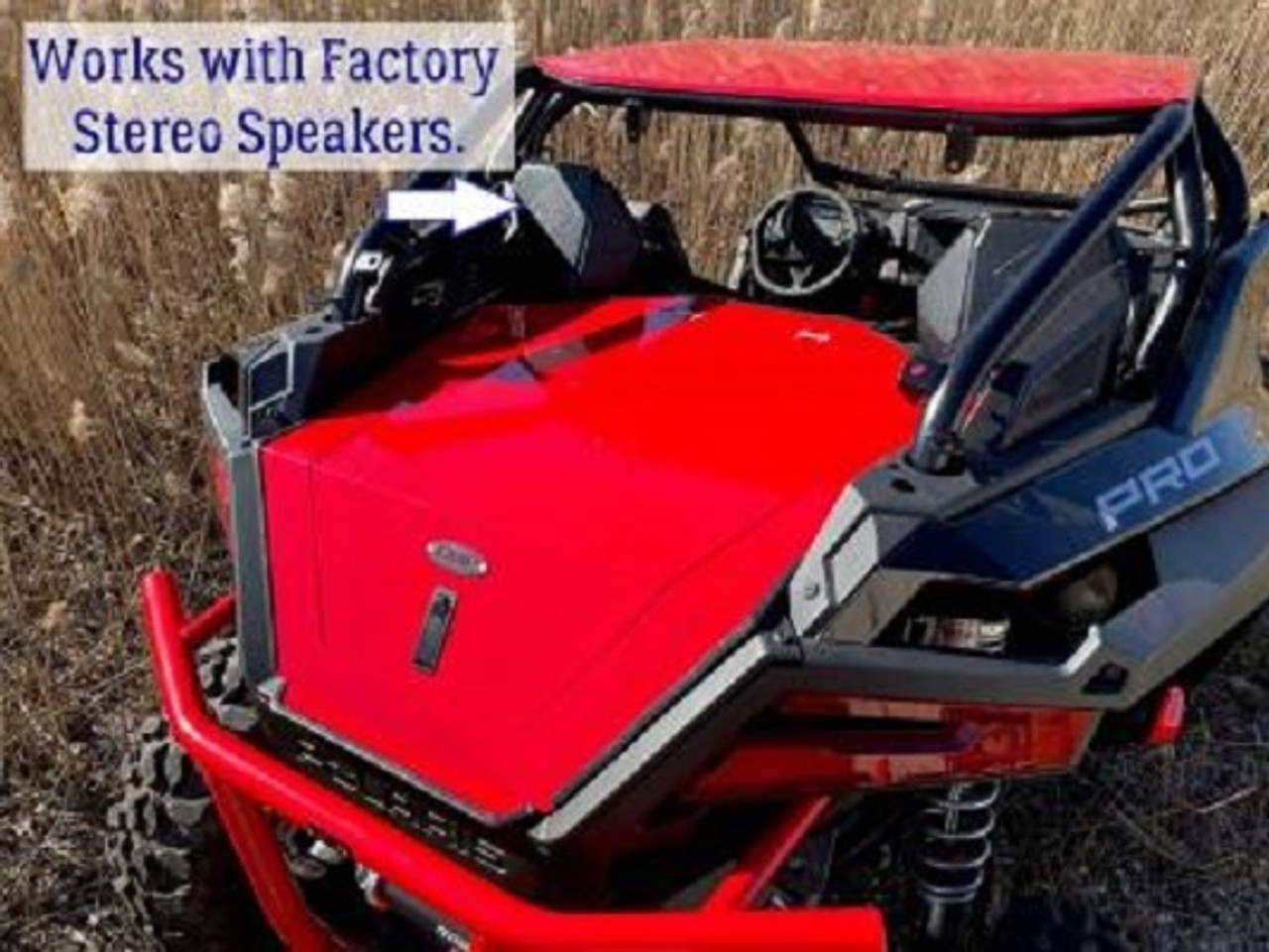 Polaris RZR PROXP/ Turbo R Sleek Aluminum Trunk by EMP 146992883751XX