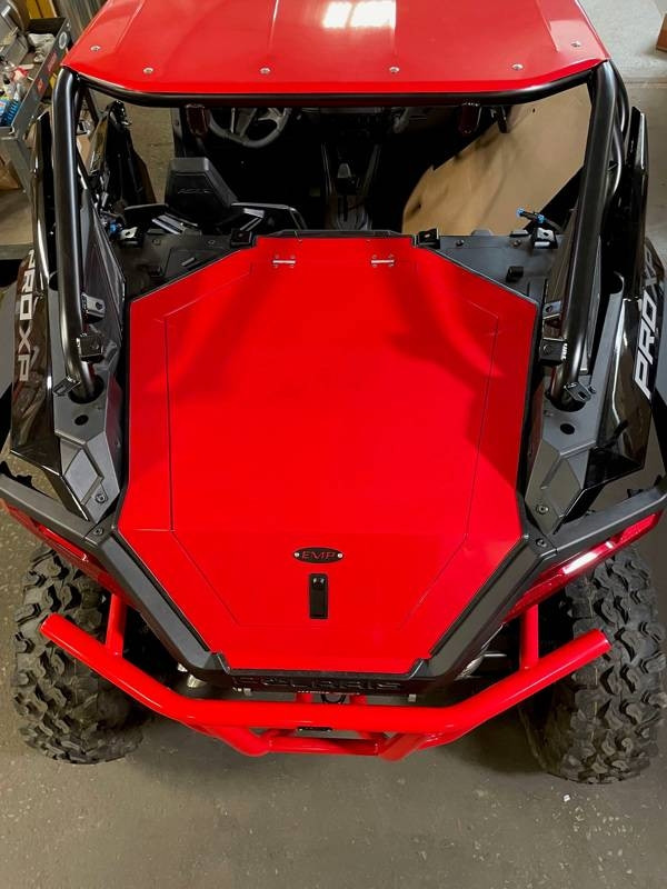 Polaris RZR PRO-XP/ Turbo R Sleek Aluminum Trunk by EMP - 14699