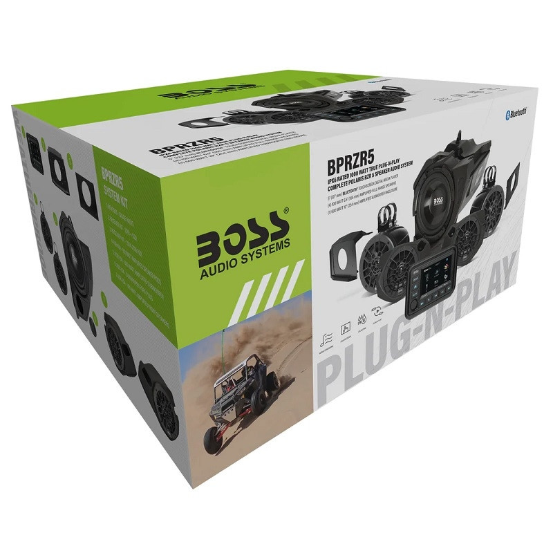 Polaris RZR XP1000 5-Speaker Audio Kit by Boss Audio - BPRZR5