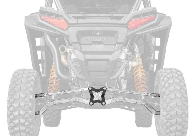 SuperATV Red Boxed Rear Radius Arms For Polaris RZR XP 900 – High Clearance, RA01-011-3-03