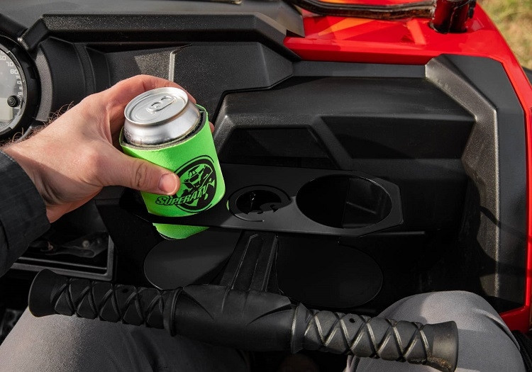 Conveniently Enhance Your Ride with SuperATV's Grab Bar Cup Holder