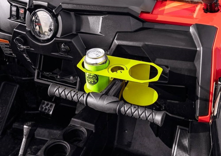 Conveniently Enhance Your Ride with SuperATV's Grab Bar Cup Holder