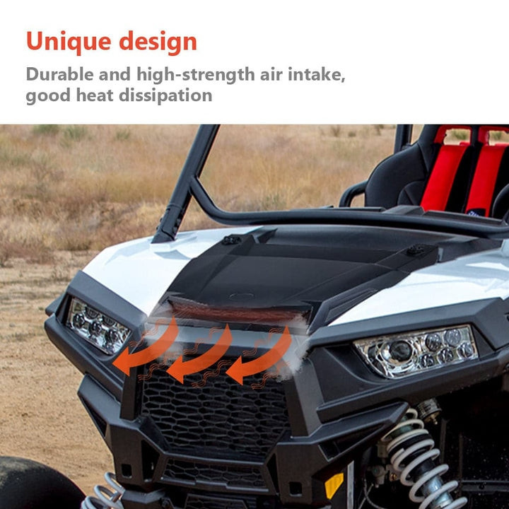 Enhance Performance with Polaris RZR Hood Scoop Air Intake Kit by