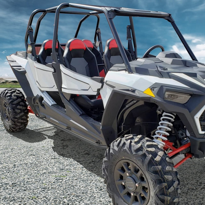 Durable Steel Nerf Bars for Polaris RZR 4 XP 1000/Turbo - Enhanced