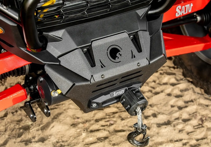SuperATV Polaris RZR XP Winch Mount: Ultimate Off-Roading Power