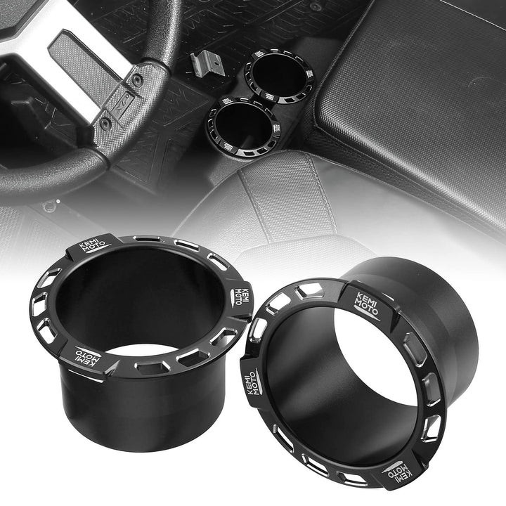 Upgrade Your Ride with Kemimoto's CNC Aluminum Cup Holder for