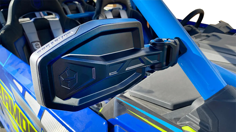 【極美品】 POWER PRO MIRROR 155mm 正規品 Polaris RZR Side View Mirror by Pro Armor - A22UM484-EPRZR