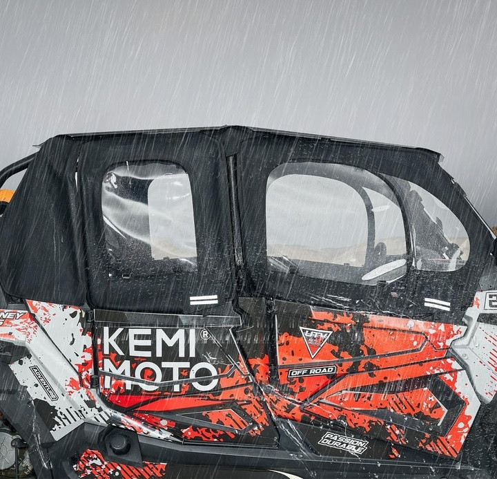 4sisters様オーダー Polaris RZR 4 XP 1000 Soft Upper Doors with Metal Door Frame by