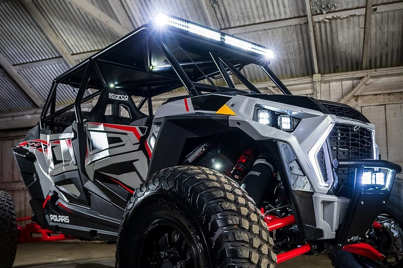 Polaris RZR XP4 1000 / XP4 Turbo S Baja Spec Cage Kit by CageWrx