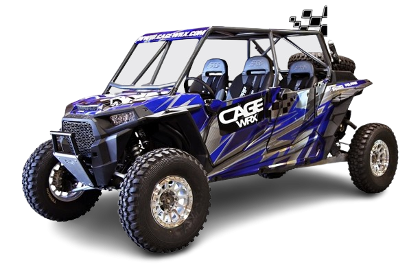 Polaris RZR XP4 1000 / XP4 Turbo Baja Spec Cage Kit by CageWrx