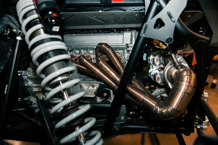 Polaris RZR Pro R Header by Trinity Racing - TR-4183H