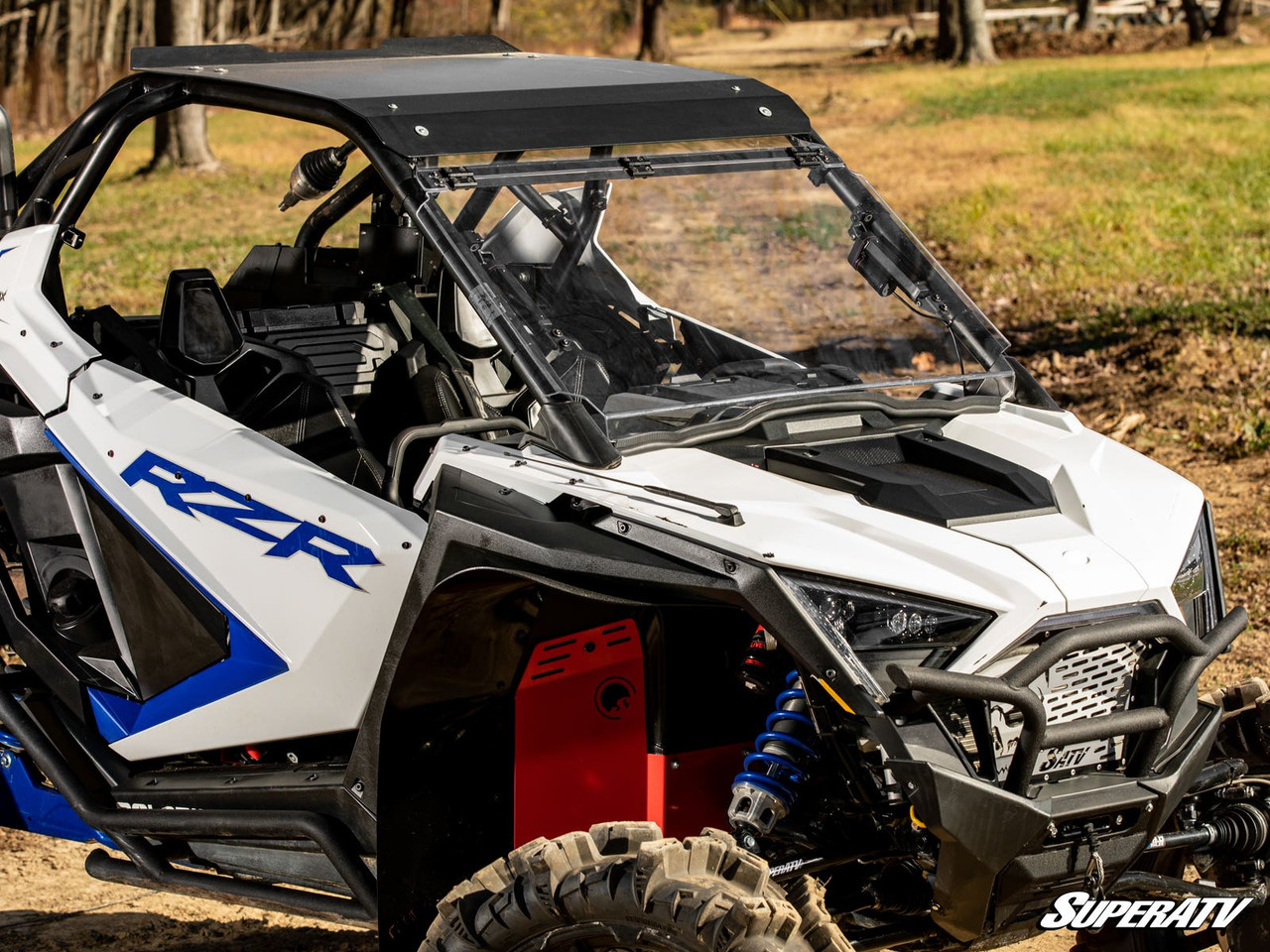 Polaris RZR Pro XP MaxDrive Power Flip Windshield by SuperATV PFWS